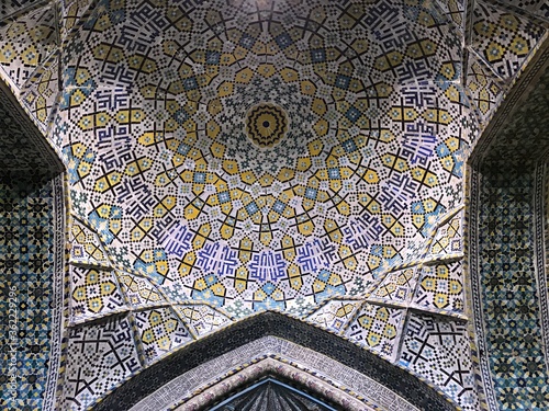 ceiling of the mosque