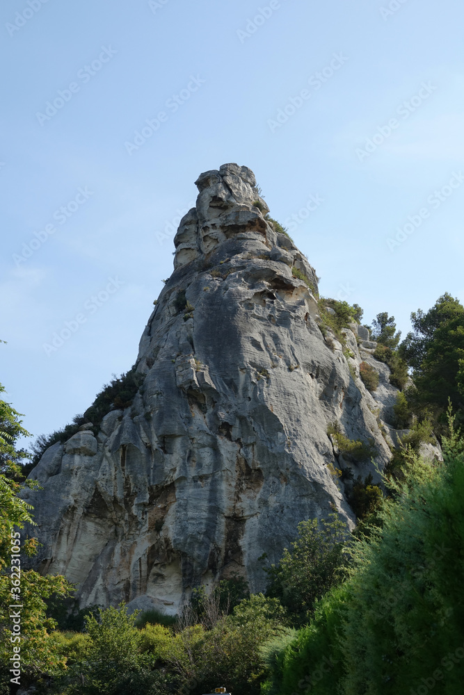 Landschaft bei Les Baux-de-Provence