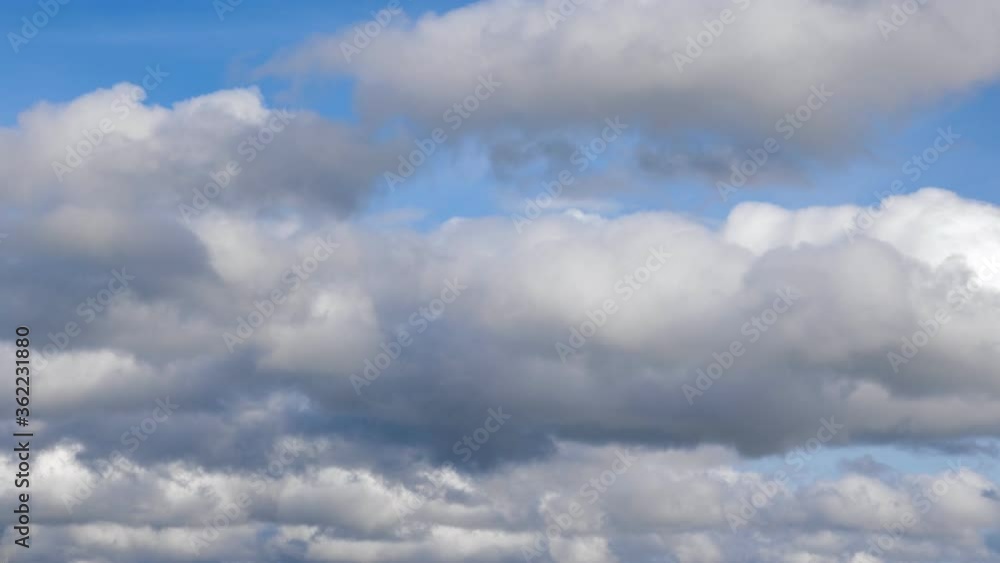 Clouds flying on blue sky, Timelaps. Day time Clouds flying on blue sky, Timelaps. Day time
