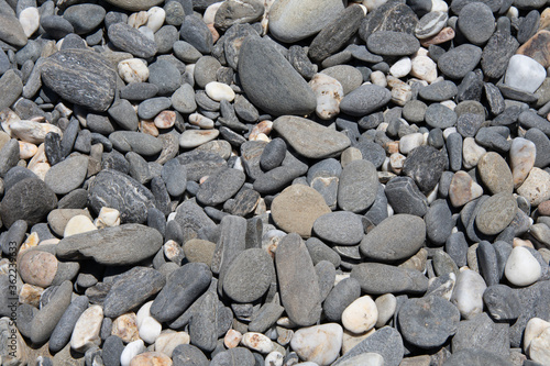 Textures of rocks and grey stones