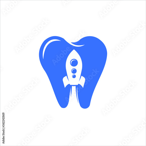 Creative dental illustration. good for dental companies, dentists, dental care products etc.