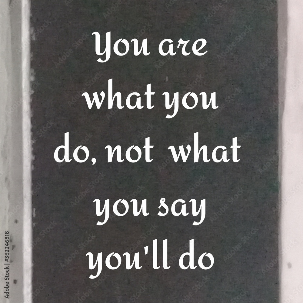 Fototapeta premium Inspirational quotes
