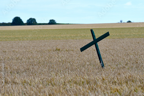  bauern-protestkreuz photo