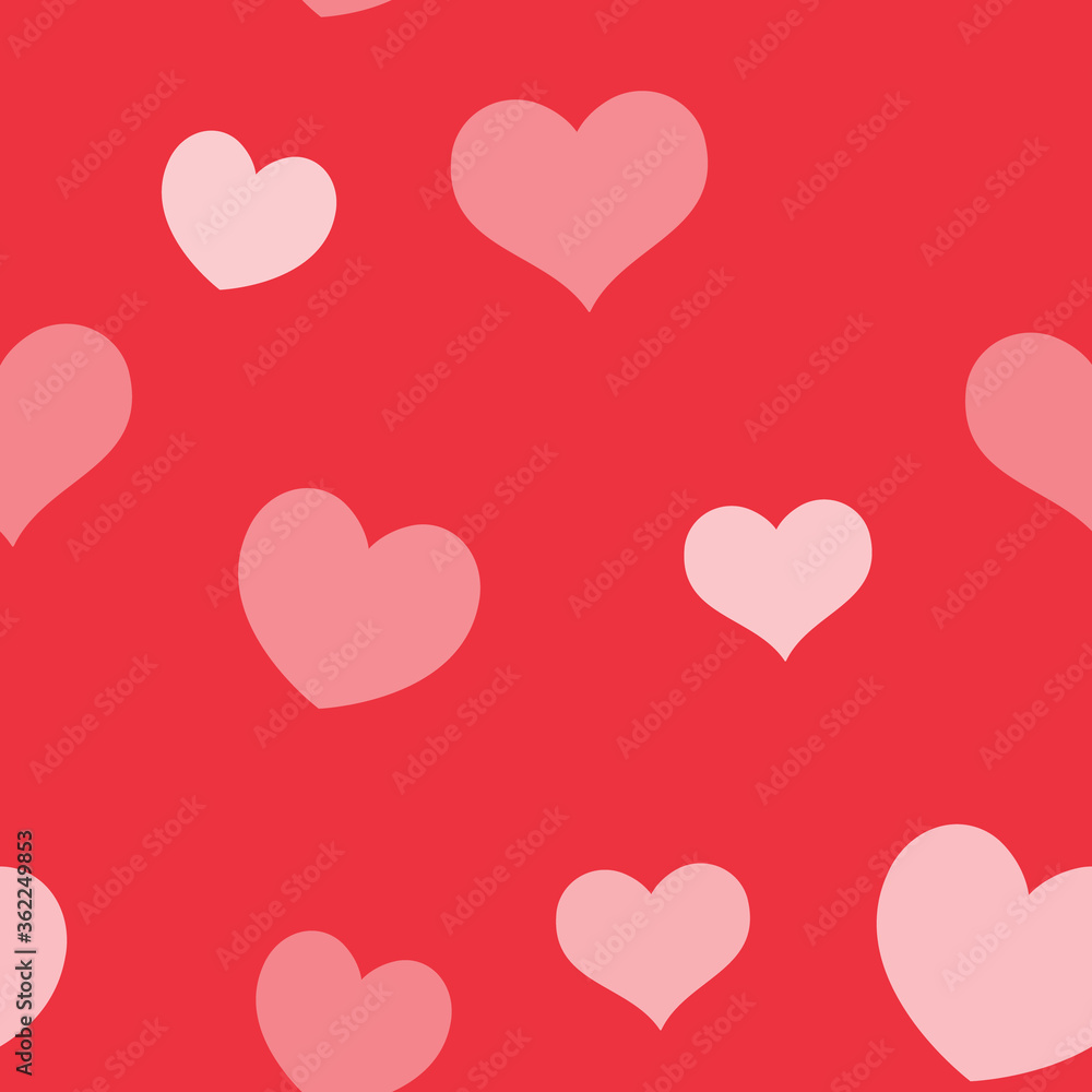 Seamless pattern of hearts. Universal print. Loopable love texture. Romantic background for designs. Seamless pattern of hearts. Universal print. Loopable love texture. Romantic background for designs.