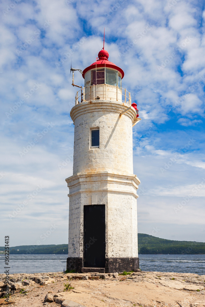 Lighthouse Tokarevskiy Egersheld, Vladivostok