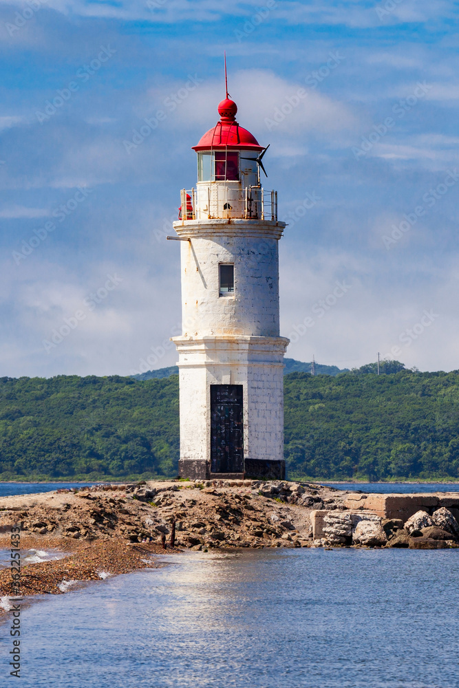 Lighthouse Tokarevskiy Egersheld, Vladivostok