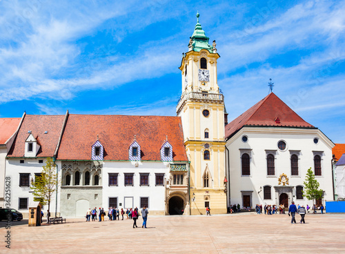 Bratislava Old Town Hall Square