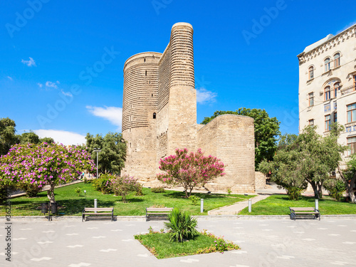 Quadro em tela Maiden Tower in Baku
