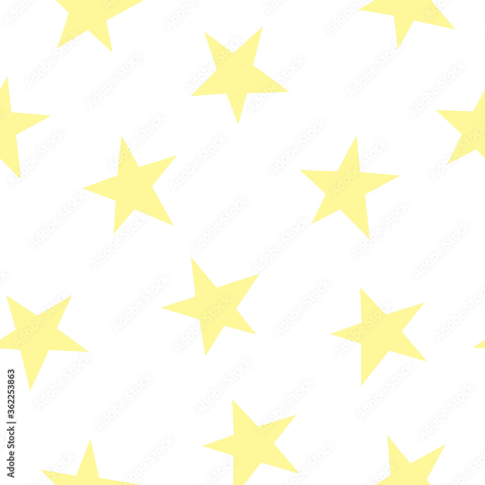 Seamless pattern with yellow stars Seamless pattern with yellow stars