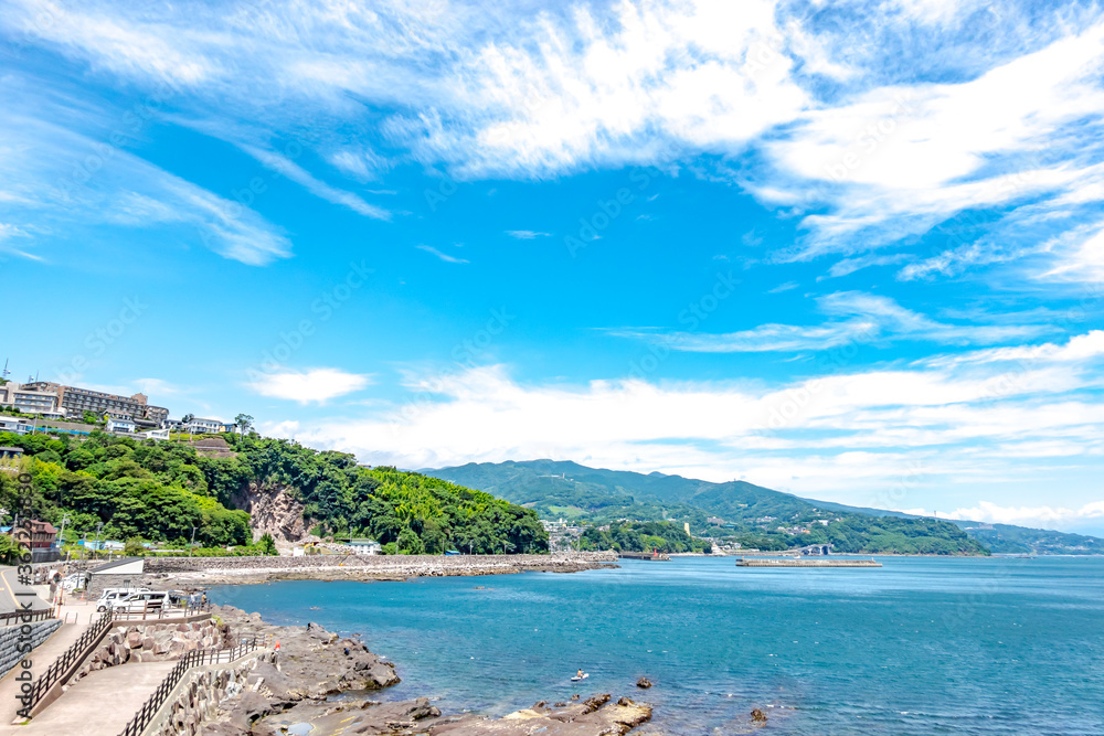 Fototapeta premium 【夏・海イメージ】夏の真鶴半島と海