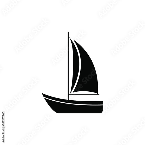 boat ship icon vector