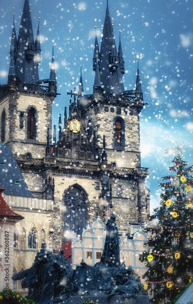 Christmas at the Old Town Square in Prague