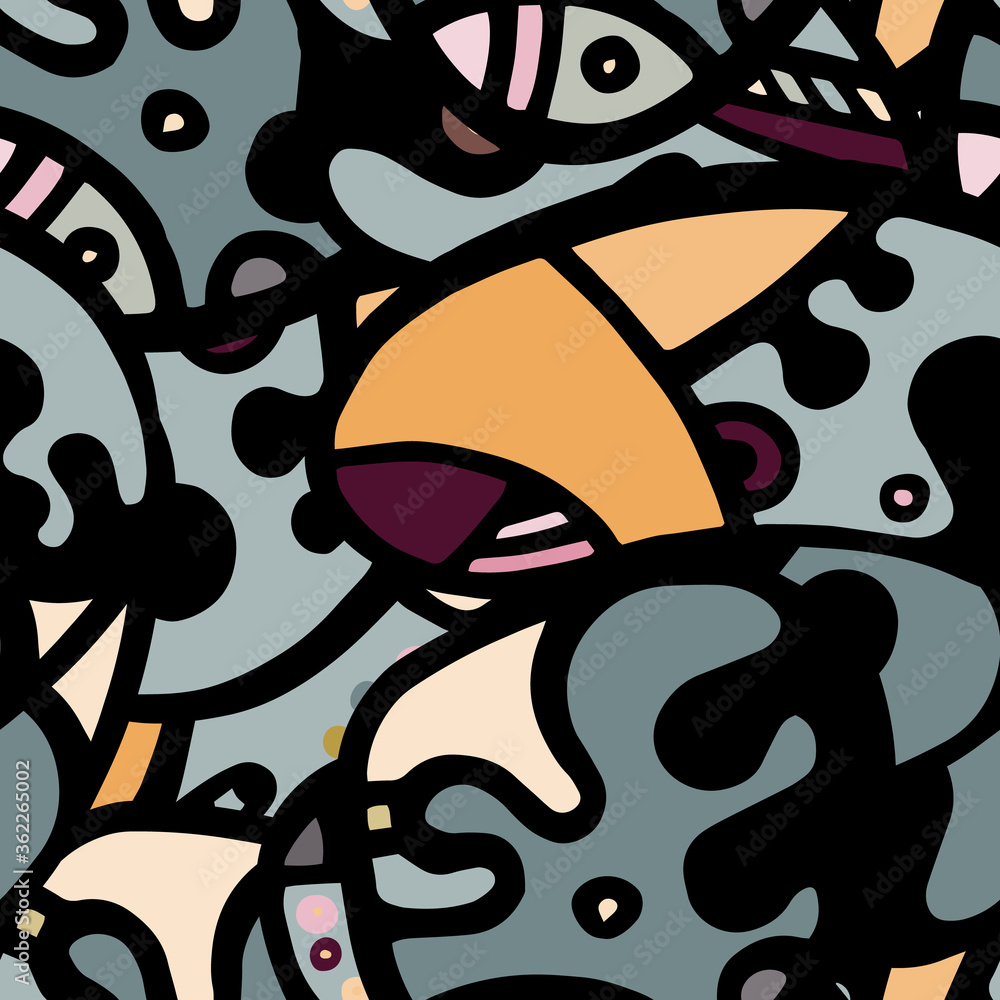 Obraz premium Street Art Print. 