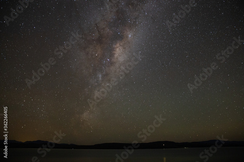 The Milky Way as seen from New Zealand Horizontal