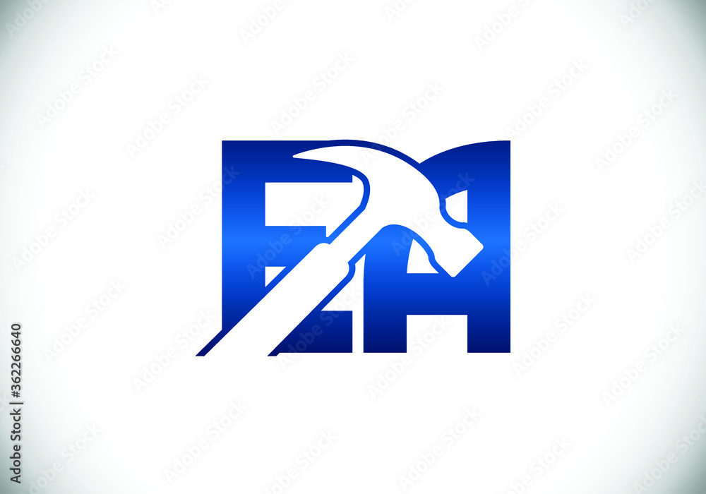 E A Initial Letter Logo design, Graphic Alphabet Symbol for Corporate Business Identity E A Initial Letter Logo design, Graphic Alphabet Symbol for Corporate Business Identity
