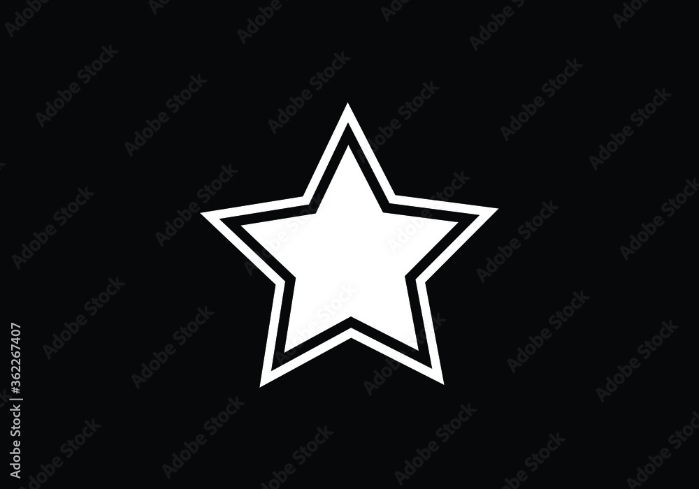 Star related glyph icon, Rank symbol. Favorite sign. Star logo sign symbol