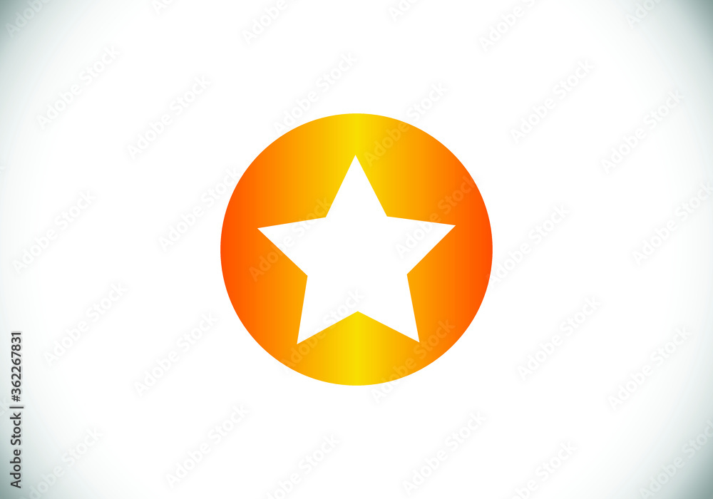 Star related glyph icon, Rank symbol. Favorite sign. Star logo sign symbol