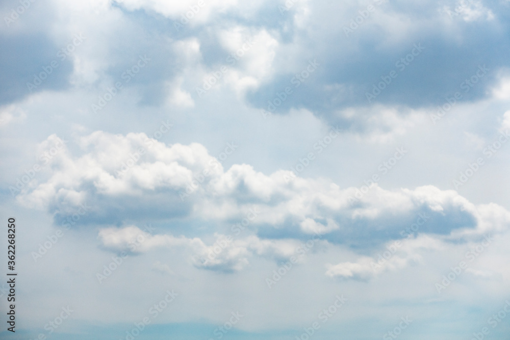 Fototapeta premium 空, 雲, 青, 白, 自然, 乗り切る, 旋律の美しい, 天国, ふわふわした, 日, サマータイム, 光, 曇った, 雰囲気, 明るい, 澄んだ, 気象学, アブストラクト, 空間, 美しさ, 青空, 景色, 雲海, 入道雲, Cloud, 夏