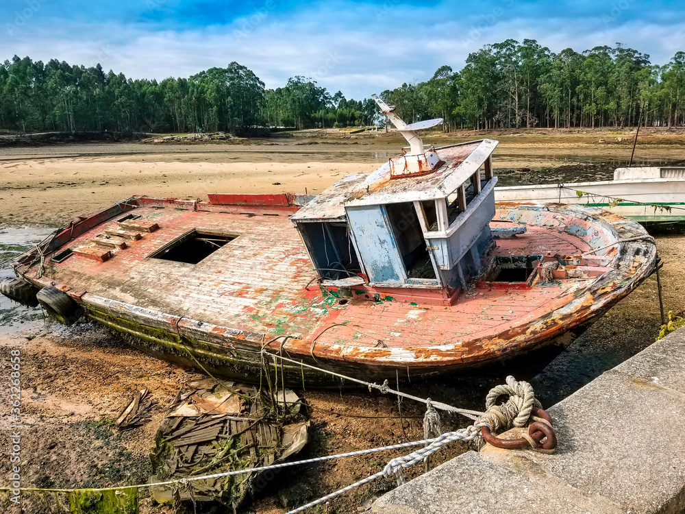 Old abandoned ship Old abandoned ship