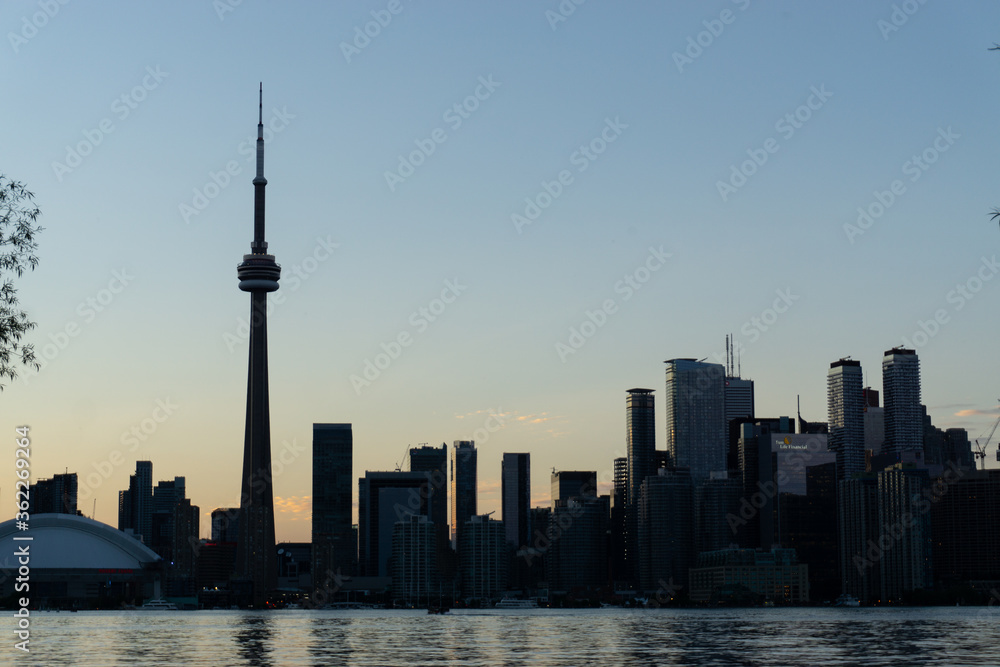 Obraz premium beautiful city view of Toronto