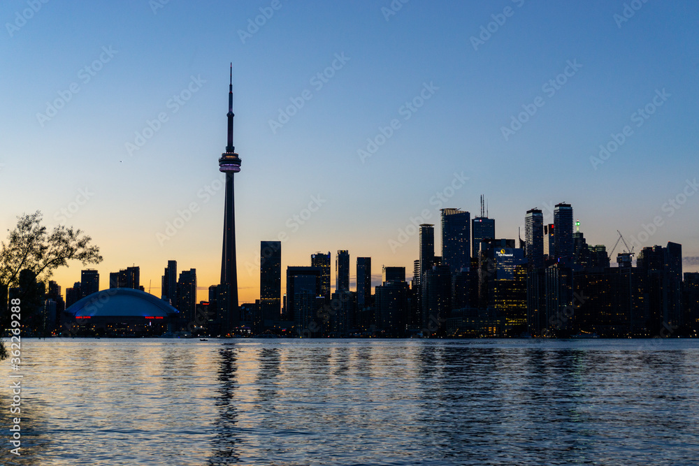 Obraz premium beautiful city view of Toronto