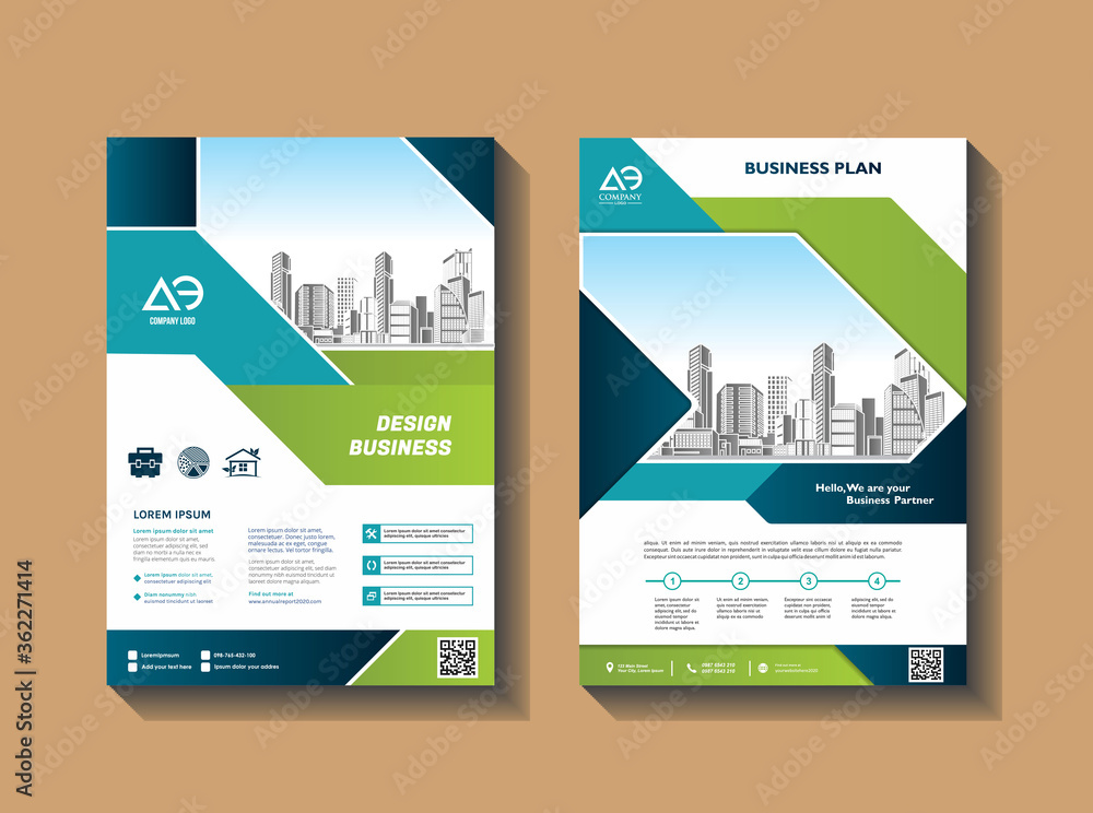 Brochure design, cover modern layout, annual report, poster, flyer in A4 with colorful geometric shapes for tech, science, market with light background Brochure design, cover modern layout, annual report, poster, flyer in A4 with colorful geometric shapes for tech, science, market with light background