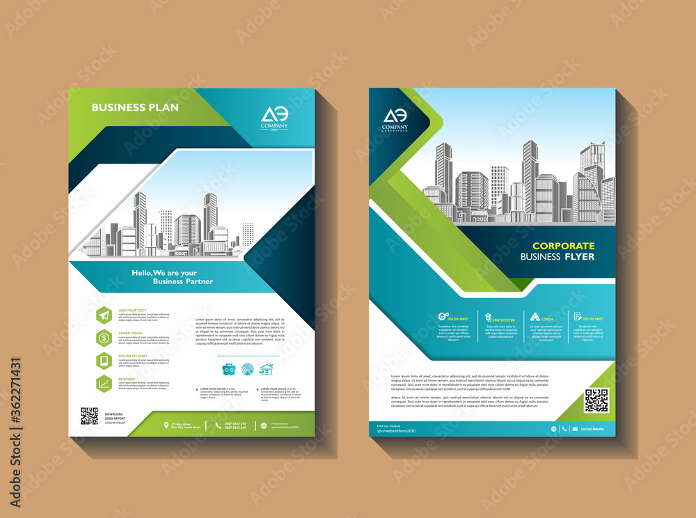 Brochure design, cover modern layout, annual report, poster, flyer in A4 with colorful geometric shapes for tech, science, market with light background Brochure design, cover modern layout, annual report, poster, flyer in A4 with colorful geometric shapes for tech, science, market with light background