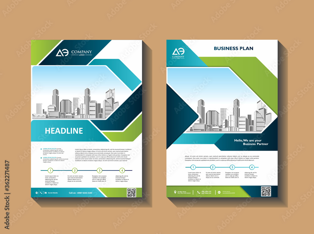 Brochure design, cover modern layout, annual report, poster, flyer in A4 with colorful geometric shapes for tech, science, market with light background Brochure design, cover modern layout, annual report, poster, flyer in A4 with colorful geometric shapes for tech, science, market with light background