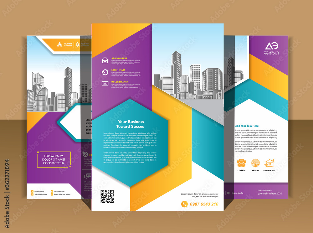 Brochure design, cover modern layout, annual report, poster, flyer in A4 with colorful geometric shapes for tech, science, market with light background Brochure design, cover modern layout, annual report, poster, flyer in A4 with colorful geometric shapes for tech, science, market with light background