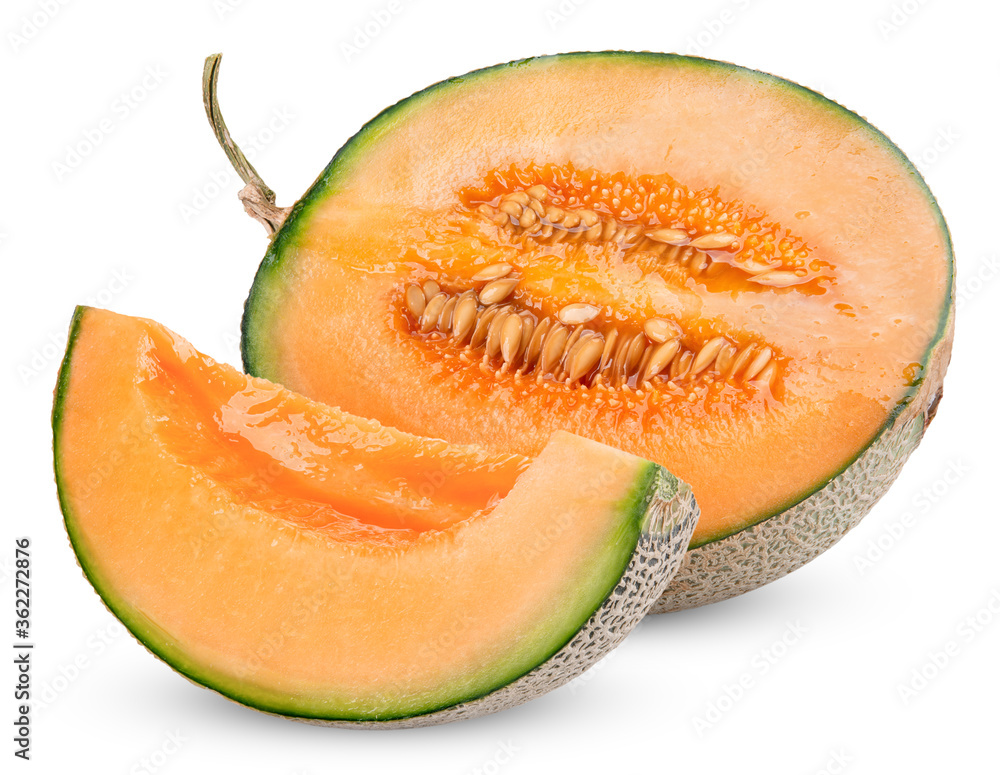 melon isolated on white clipping path melon isolated on white clipping path