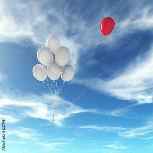 Be different concept