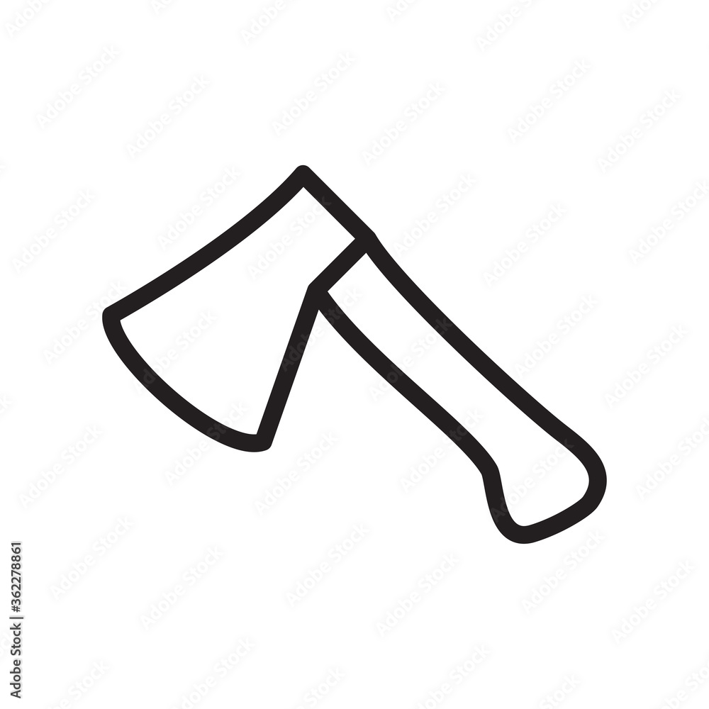 axe icon vector symbol template axe icon vector symbol template