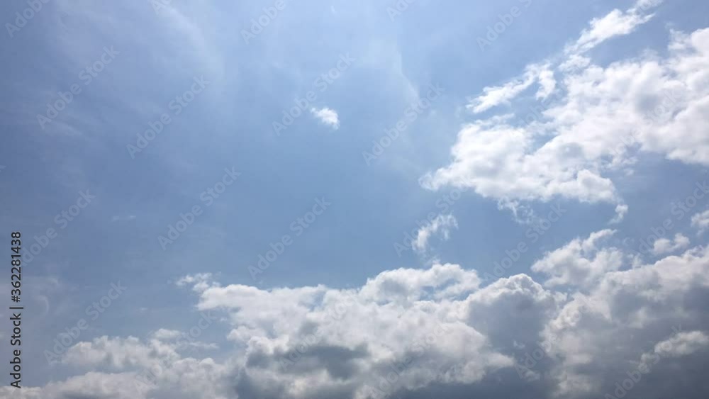 北海道の夏の空 タイムラプス 北海道の夏の空 タイムラプス