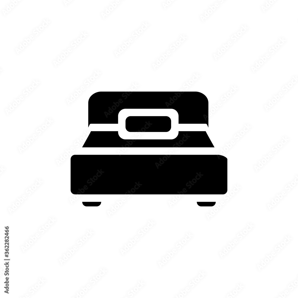 bed icon vector symbol template bed icon vector symbol template