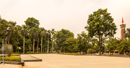 Statue of Lenin in a square in Hanoi, Vietnam