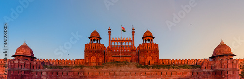 Fotografia, Obraz Red Fort is a historic fort UNESCO world Heritage Site at Delhi