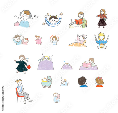 生活する人々詰め合わせ