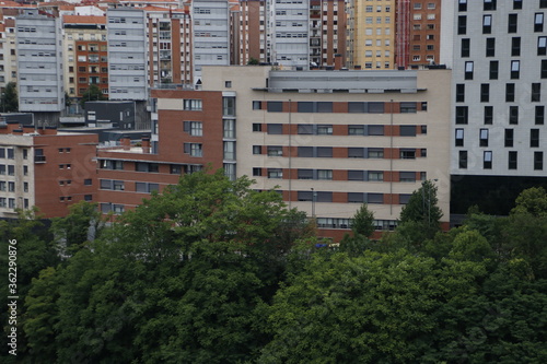 Building in a neighborhood of Bilbao