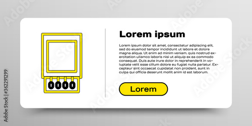 Line Open matchbox and matches icon isolated on white background. Colorful outline concept. Vector.