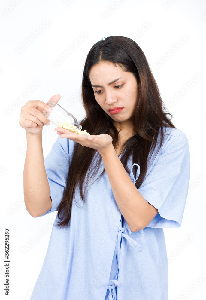 Patient is tired of taking medicine. Patient is tired of taking medicine.