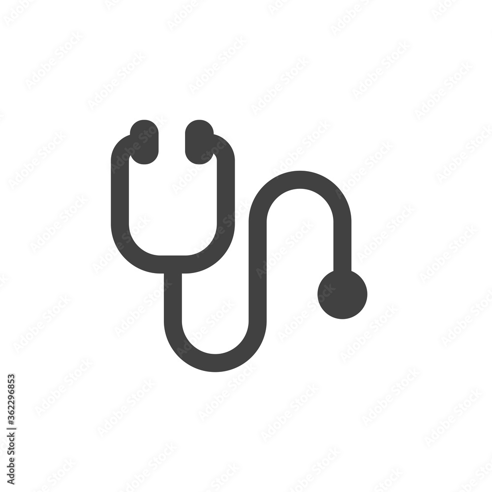 Stethoscope icon. Medical tool symbol modern, simple, vector, icon for website design, mobile app, ui. Vector Illustration Stethoscope icon. Medical tool symbol modern, simple, vector, icon for website design, mobile app, ui. Vector Illustration