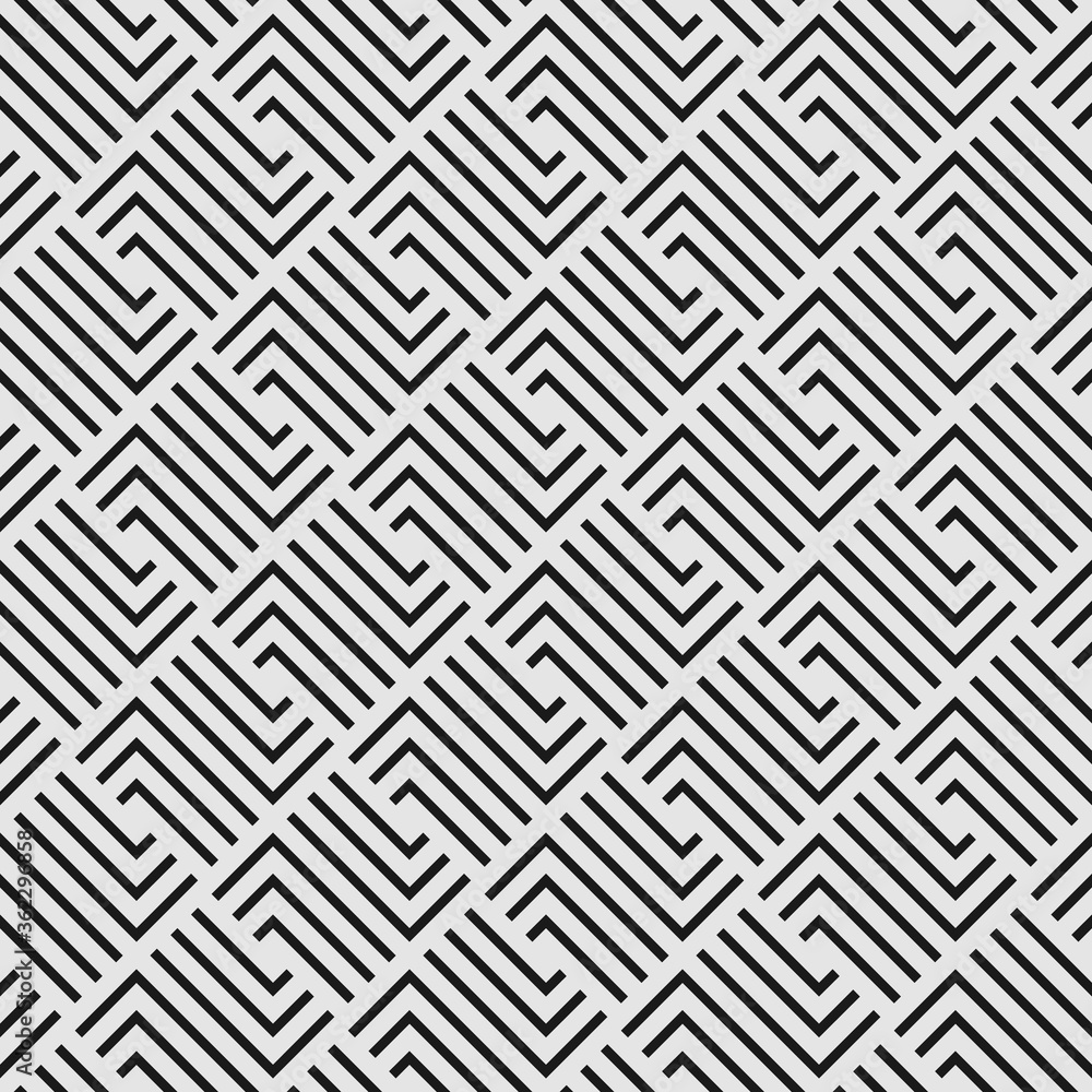 Seamless weave pattern with elements of geometric stripes Seamless weave pattern with elements of geometric stripes