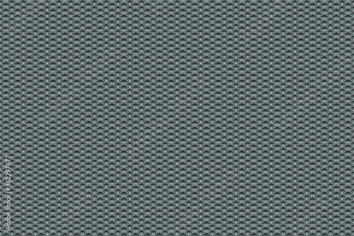 Wallpaper Mural Abstract vector texture of scales. Black vector seamless pattern. Background consisting of black hexagons.  Torontodigital.ca