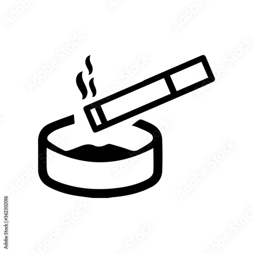 Cigarettes icon vector