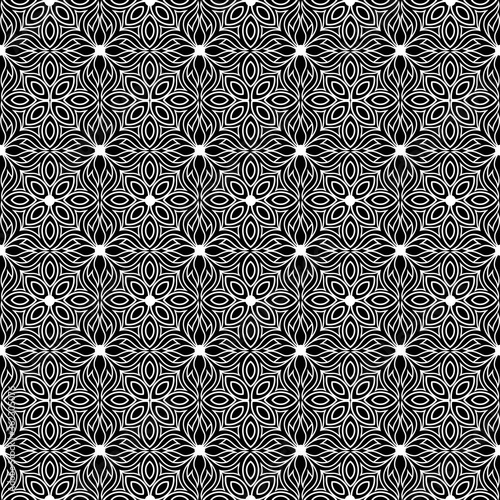 Print seamless pattern vector.