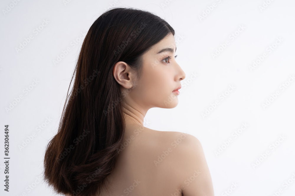 Side view portrait of african american woman – Jacob Lund Photography  Store- premium stock photo