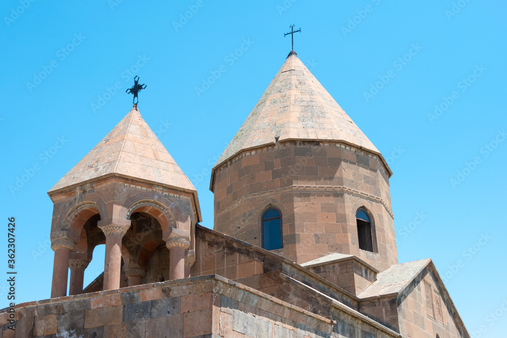 Shoghakat Church in Echmiatsin, Armenia. It is part of the World Heritage Site - The Cathedral and Churches of Echmiatsin and the Archaeological Site of Zvartnots.
