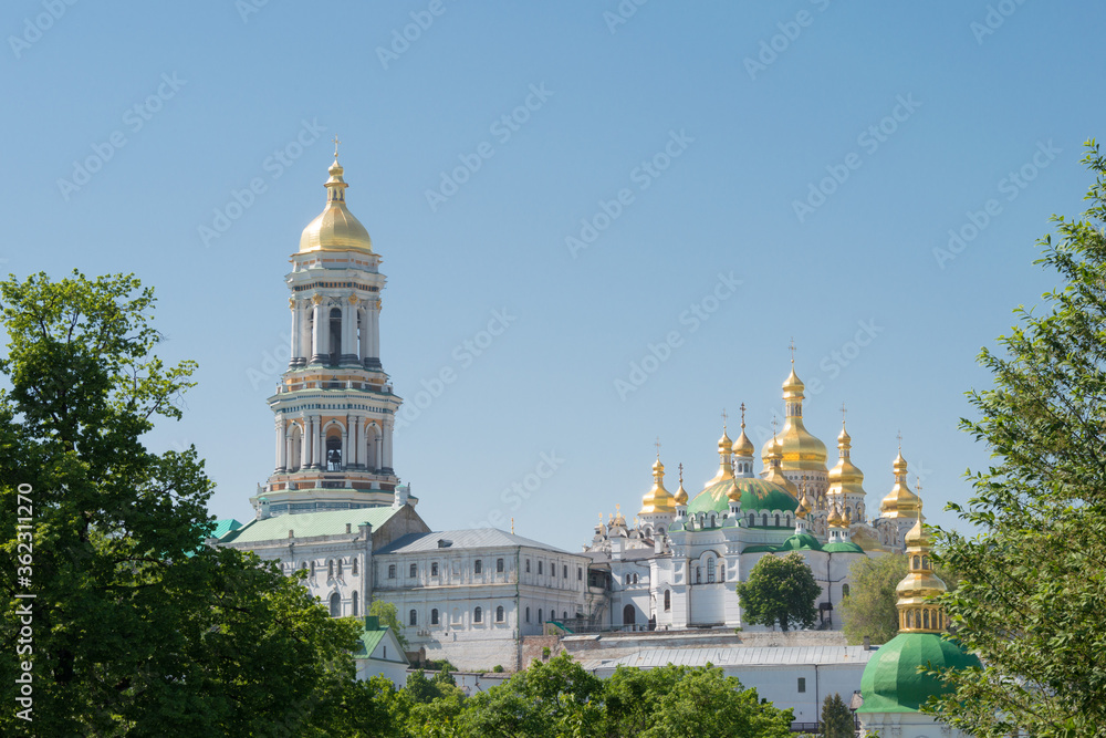 Kiev Pechersk Lavra Monastery in Kiev, Ukraine. It is part of the World Heritage Site - Kiev: Saint-Sophia Cathedral and Related Monastic Buildings, Kiev-Pechersk Lavra.