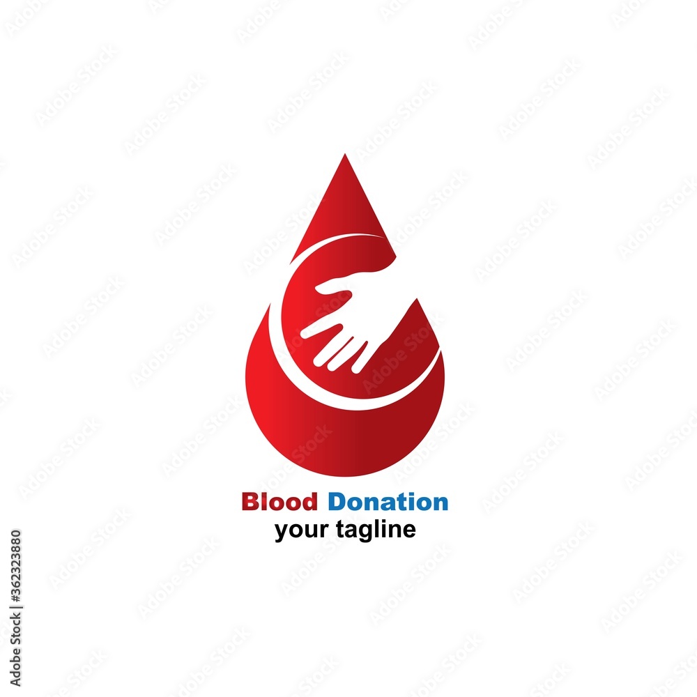 Blood Care logo designs Concept, blood donation symbol icon vector illustration
Blood Care logo designs Concept, blood donation symbol icon vector illustration