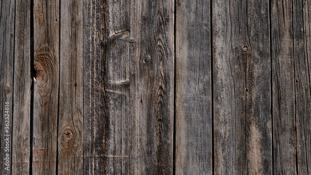 Naklejka premium wooden fence. textured defocused background for web design 